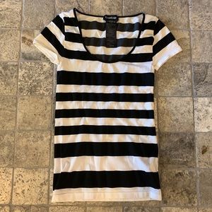 Bebe striped shirt